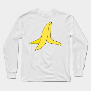 Banana Peel Slip Long Sleeve T-Shirt